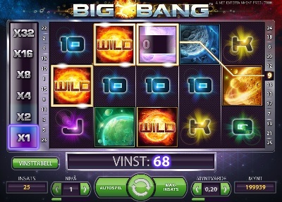 Big Bang NetEnt Spelautomat