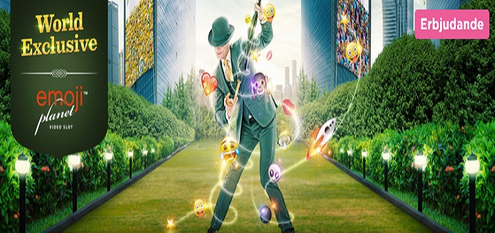 Free spins på EmojiPlanet hos Mr Green Casino