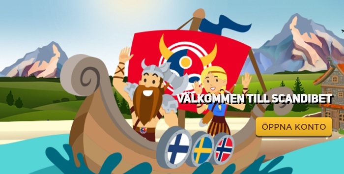 Scandibet Casino med 10 freespins utan krav på insättning