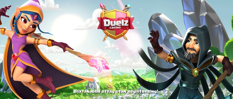 Duelz Casino med svensk spellicens