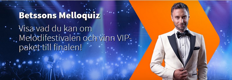Melodifestivalen 2019 hos Betsson!