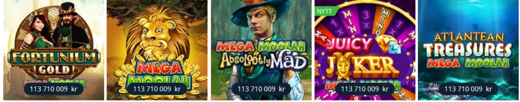 Mega Moolah jackpotten växer i feb - mars 2021