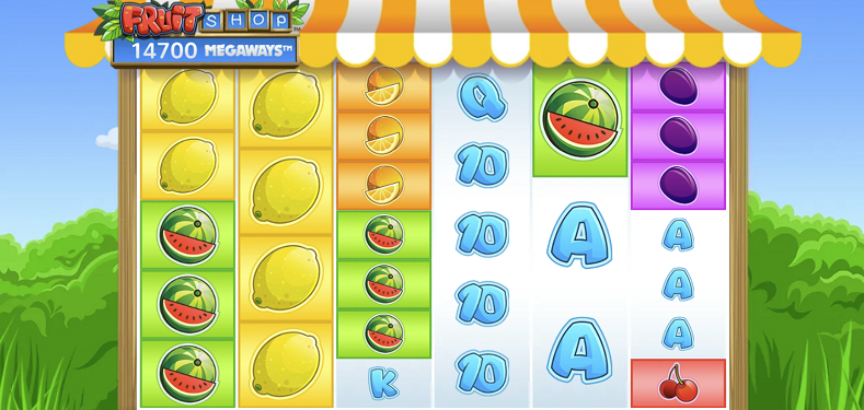 Nya spelautomater februari 2021 - fruit shop megaways