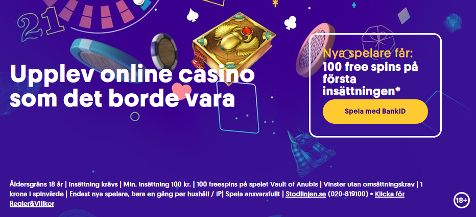 Bra casinobonusar i September och Oktober 2021