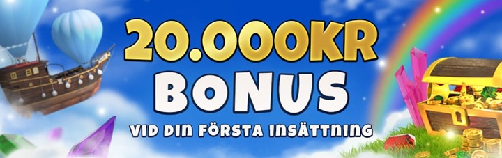 Kungaslottet bonus – 20 000 kr och 150 free spins